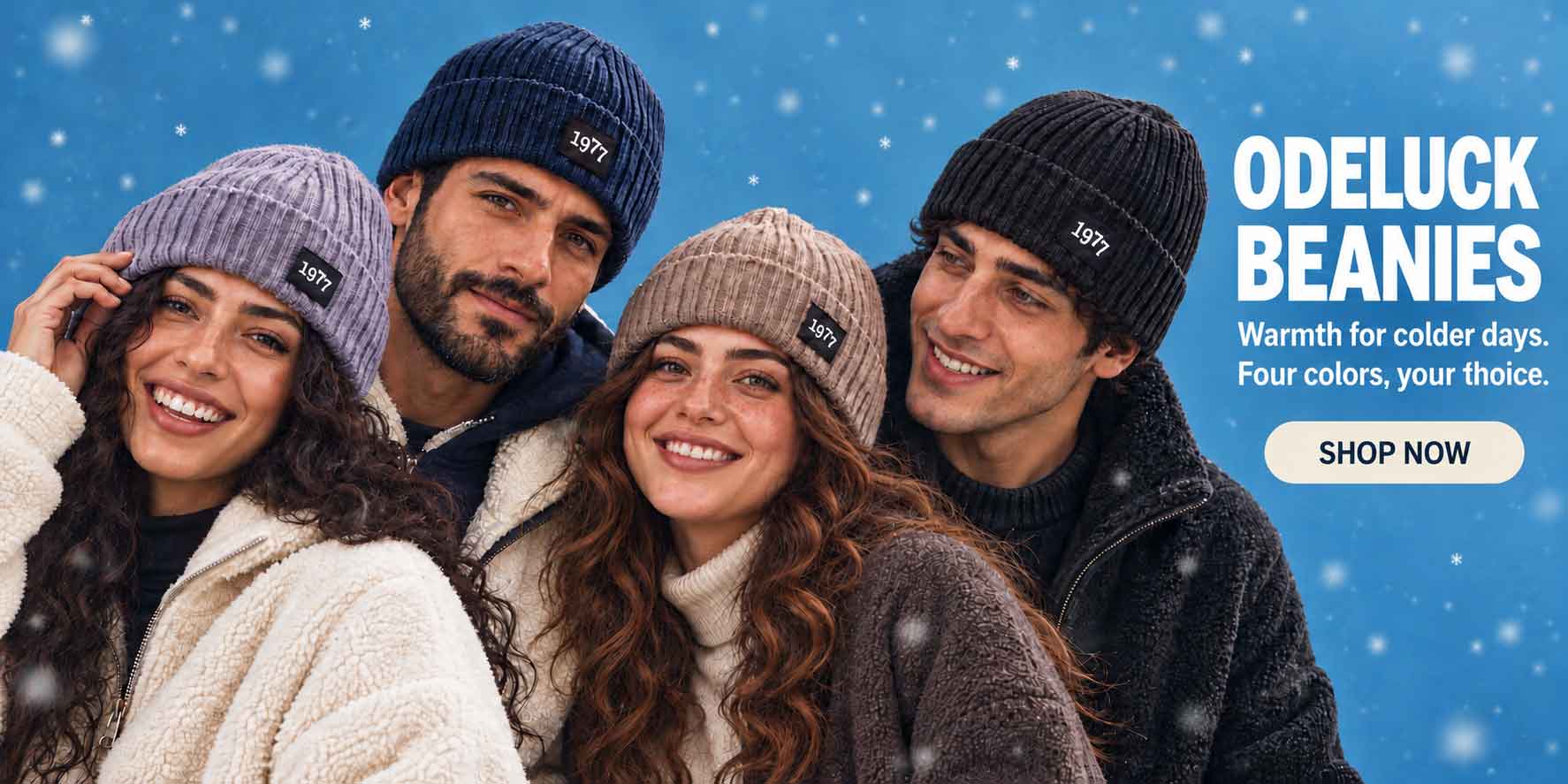 مجموعه کلاه های بافتنی ادلاک
