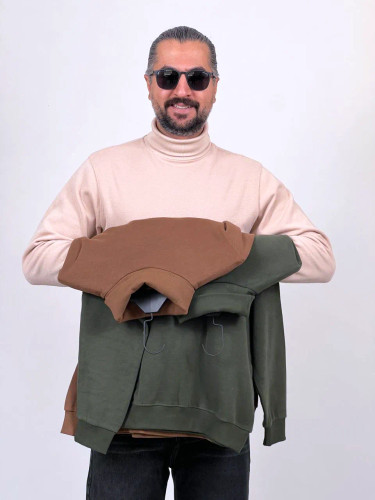 پلیور یقه اسکی مردانه سلانیک