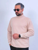 پلیور مردانه مدل یقه اسکی جنس سلانیک