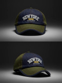 کلاه بیسبالی کتان NEWYORK SPORTS سگک فلزی | کد 84