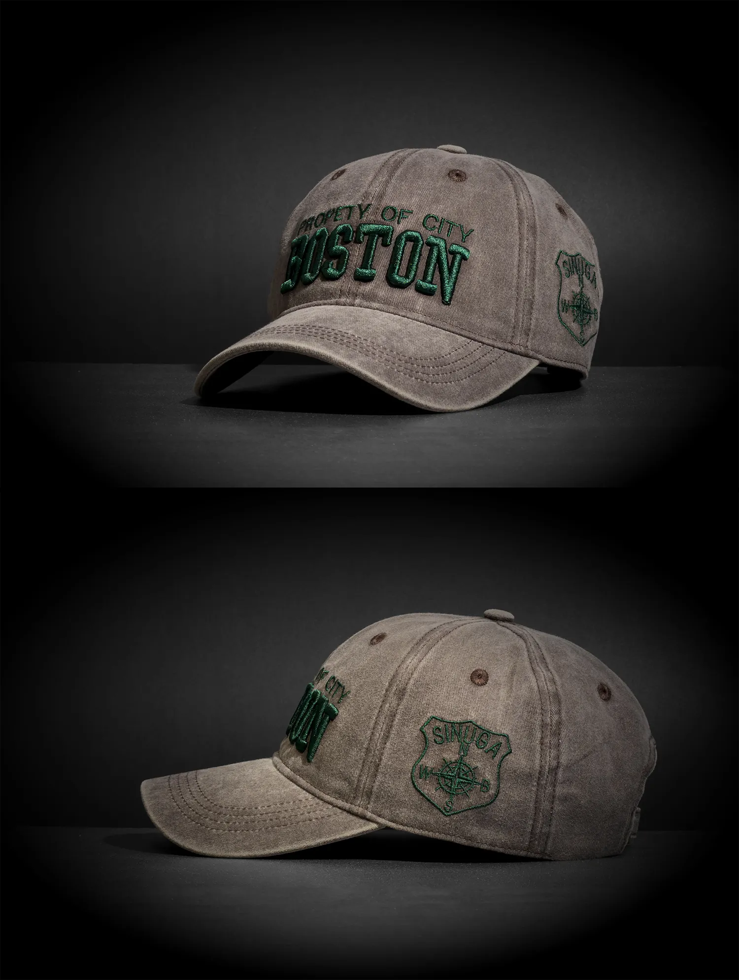 کلاه کپ کتان سنگشور BOSTON (درجه یک وارداتی)