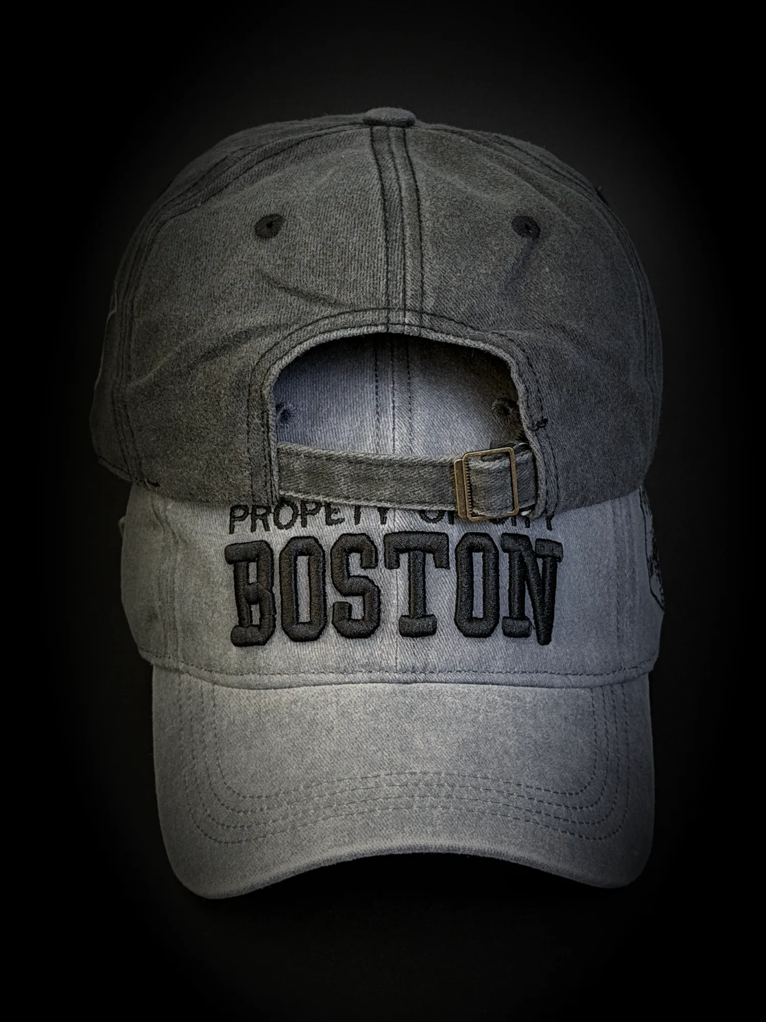 کلاه بیسبالی کتان سنگشور BOSTON سگک فلزی | کد 127
