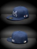کلاه بک فیت نیو ارا TEXAS RANGERS سایز 57.7 | کد 167