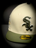 کلاه بک فیت نیو ارا CHICAGO WHITE SOX کرم سایز 57.7 | کد 168