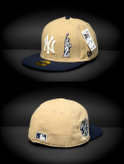 کلاه بک فیت نیو ارا NY YANKEES SUBWAY 2000 کرم سایز 57.7 | کد 170