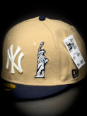 کلاه بک فیت نیو ارا NY YANKEES SUBWAY 2000 کرم سایز 57.7 | کد 170
