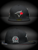 کلاه بک فیت نیو ارا TORONTO BLUE JAYS 40TH SEASON سایز 57.7 | کد 181
