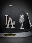 کلاه بک فیت نیو ارا مدل LA DODGERS PALM سایز 57.7 | کد 182