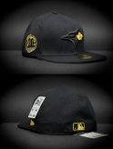 کلاه بک فیت نیو ارا Toronto Blue Jays 30TH مشکی طلایی (کد 184)