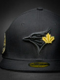 کلاه بک فیت نیو ارا Toronto Blue Jays 30TH مشکی طلایی (کد 184)