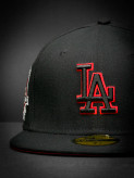 کلاه بک فیت نیو ارا LA Dodgers 50TH مشکی قرمز (کد 185)