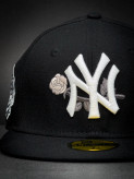 کلاه بک فیت نیو ارا NY Yankees Rose 1999 مشکی سایز 57.8 | کد 193