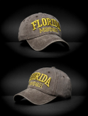 کلاه بیسبالی کتان سنگشور Florida سگک فلزی | کد 195