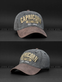 کلاه بیسبالی کتان سنگشور با سگک فلزی Capricorn | کد 214