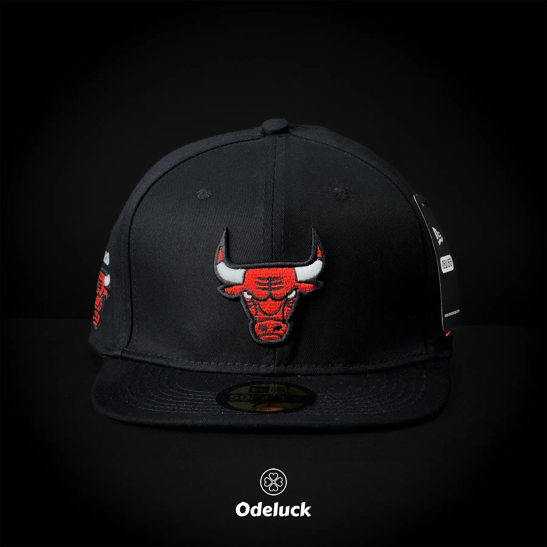 کلاه کپ فیت بک آستردار  کیفیت مستر  NEW ERA - CHICAGO BULLS نمای روبرو