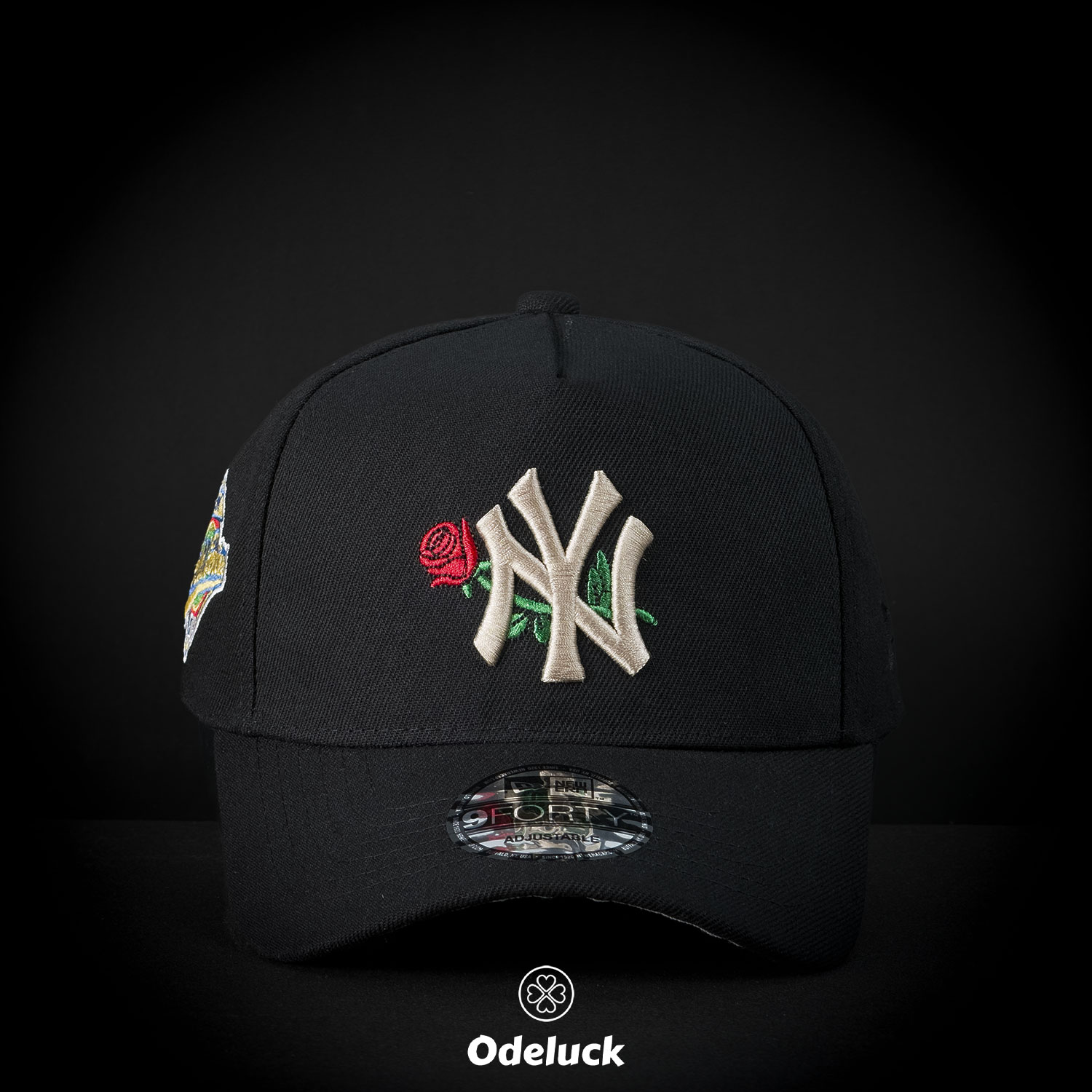 کلاه کپ بیسبالی کتان اسنپ بک NY YANKEES CREME - ROSE
