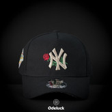 کلاه بیسبالی کتان تاجدار اسنپ بک NY YANKEES 1996 | کد 288