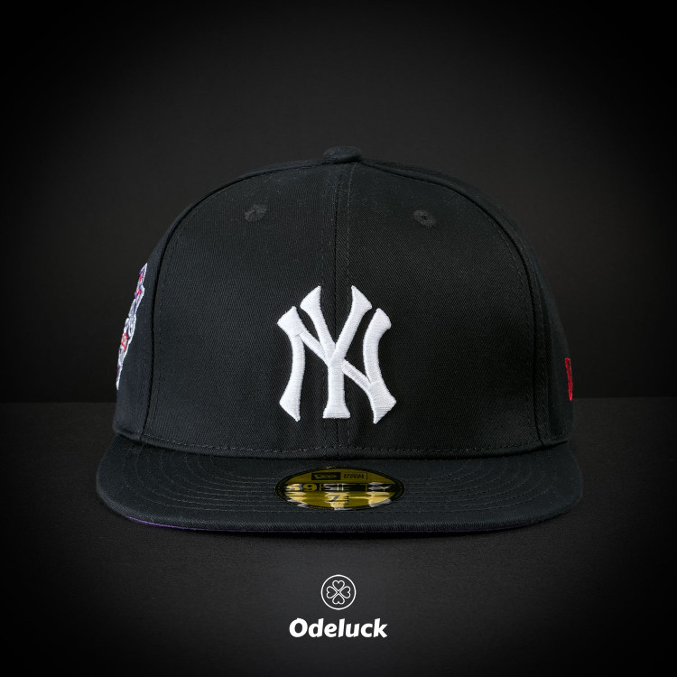 کلاه کپ بک فیت کتان استراکچردار کیفیت مستر NY YANKEES - 2000 WORLD SERIES | نمای روبرو