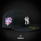 کلاه کپ بک فیت کتان استراکچردار کیفیت مستر NY YANKEES - 2000 WORLD SERIES | نمای بغل راست