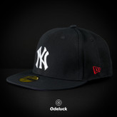 کلاه کپ بک فیت کتان استراکچردار کیفیت مستر NY YANKEES - 2000 WORLD SERIES | نمای بغل چپ