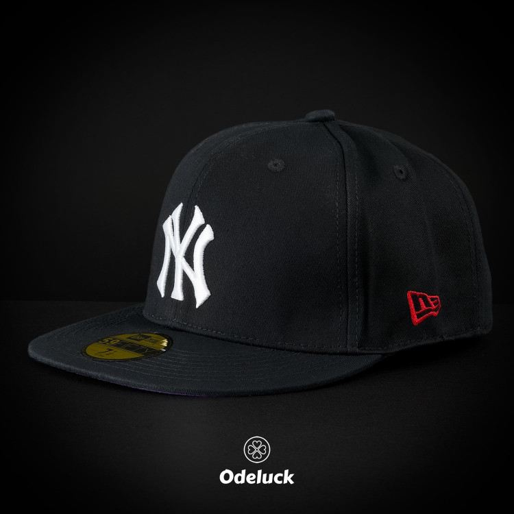 کلاه کپ بک فیت کتان استراکچردار کیفیت مستر NY YANKEES - 2000 WORLD SERIES | نمای بغل چپ