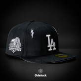 کلاه کپ بک فیت کتان، استراکچردار کیفیت مستر NEW ERA - LA DODGERS DIET STARTS MONDAY | نمای بغل راست
