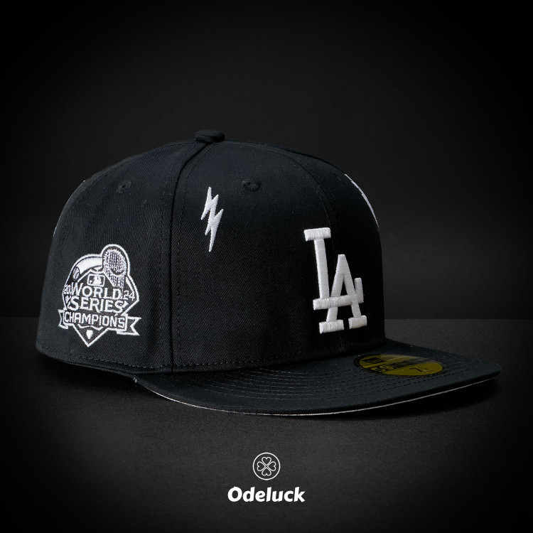 کلاه کپ بک فیت کتان، استراکچردار کیفیت مستر NEW ERA - LA DODGERS DIET STARTS MONDAY | نمای بغل راست
