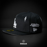 کلاه کپ بک فیت کتان، استراکچردار کیفیت مستر NEW ERA - LA DODGERS DIET STARTS MONDAY | نمای بغل چپ