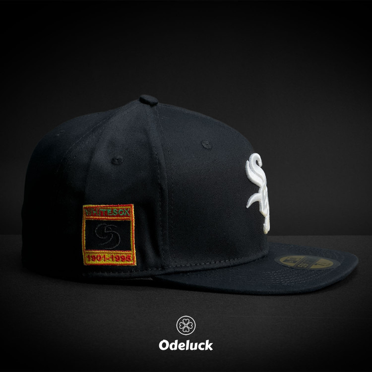 کلاه کپ بک فیت کتان، استراکچردار کیفیت مستر NEW ERA - CHICAGO WHITE SOX 95 | نمای بغل راست