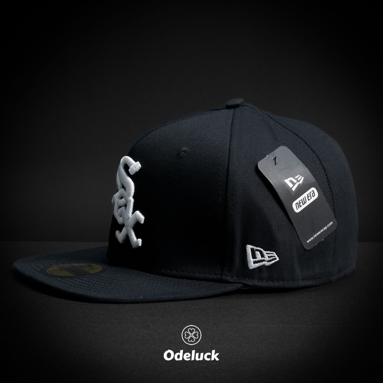 کلاه کپ بک فیت کتان، استراکچردار کیفیت مستر NEW ERA - CHICAGO WHITE SOX 95 | نمای بغل چپ