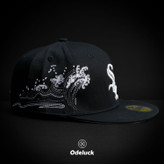 کلاه کپ بک فیت کتان، استراکچردار کیفیت مستر NEW ERA - CHICAGO WHITE SOX TONAL WAVE | نمای بغل