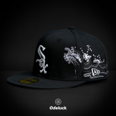 کلاه کپ بک فیت کتان، استراکچردار کیفیت مستر NEW ERA - CHICAGO WHITE SOX TONAL WAVE | نمای بغل
