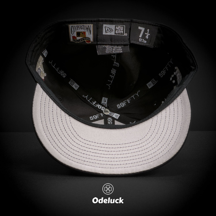 کلاه کپ بک فیت کتان، استراکچردار کیفیت مستر NEW ERA - CHICAGO WHITE SOX TONAL WAVE | نمای داخل