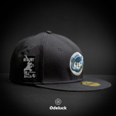 کلاه کپ بک فیت کیفیت مستر NEW ERA - CHICAGO CUBS MIDNIGHT | نمای بغل