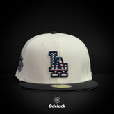 کلاه کپ بک فیت NEW ERA - LA DODGERS 4TH OF JULY | نمای روبرو