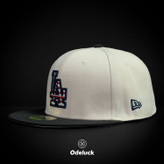 کلاه کپ بک فیت NEW ERA - LA DODGERS 4TH OF JULY | نمای راست
