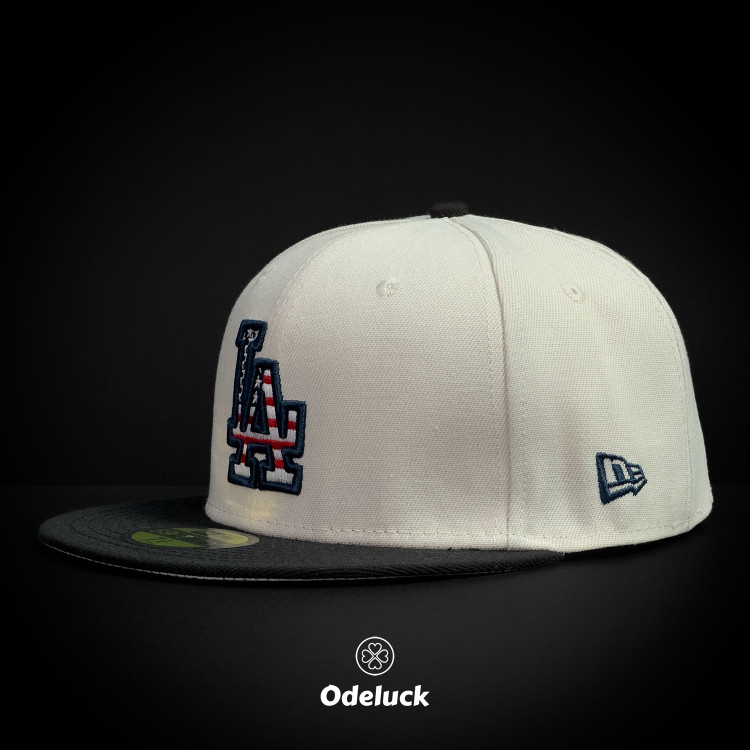 کلاه کپ بک فیت NEW ERA - LA DODGERS 4TH OF JULY | نمای راست
