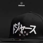 کلاه کپ بک فیت NEW ERA - LA DODGERS TOKYO BLOSSOM | جزئیات گلدوزی