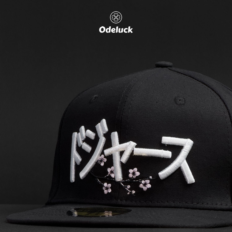 کلاه کپ بک فیت NEW ERA - LA DODGERS TOKYO BLOSSOM | جزئیات گلدوزی