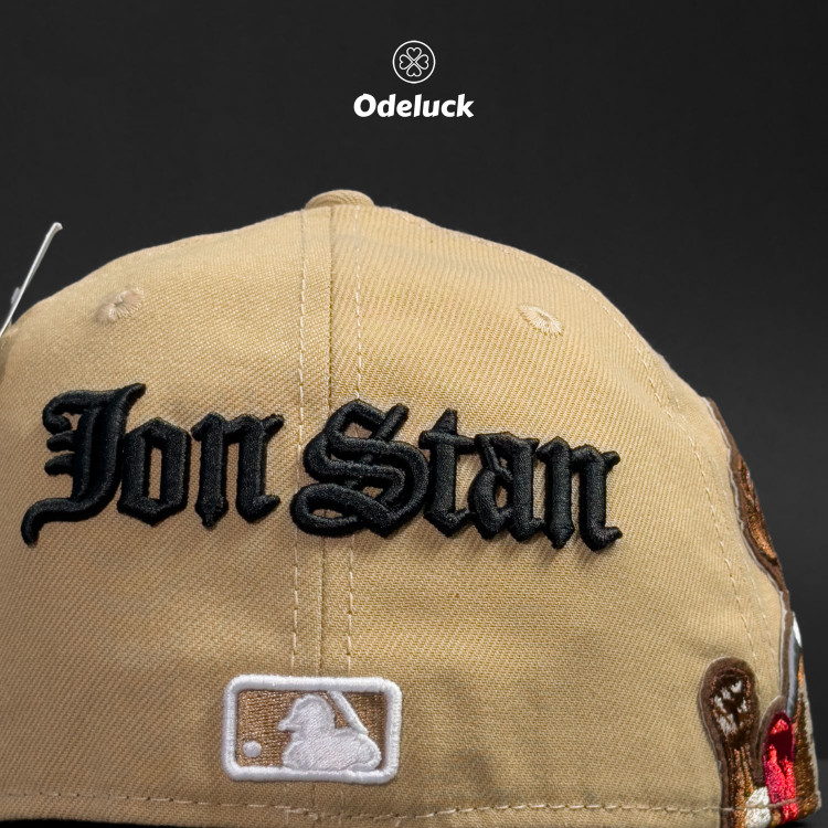 کلاه کپ بک فیت NEW ERA - LA DODGERS JON STAN | جزئیات گلدوزی پشت