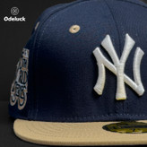کلاه کپ بک فیت NEW ERA - NY YANKEES 75TH WORLD SERIES | جزئیات گلدوزی جلو