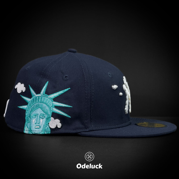 کلاه کپ بک فیت NEW ERA - NY 31 HATS LIBERTY STATUE | نمای راست