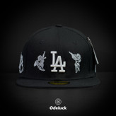 کلاه کپ بک فیت NEW ERA - LA DODGERS NO MONEY NO HAPPY | نمای روبرو