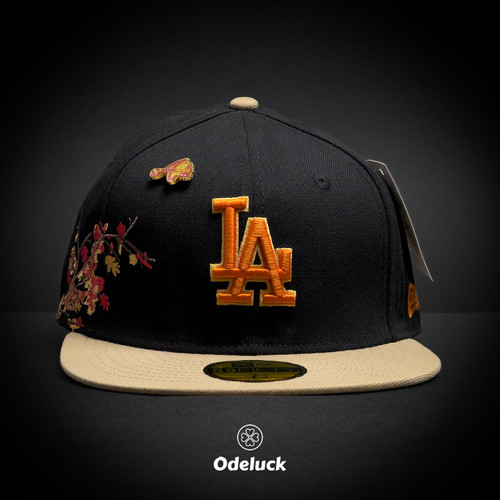 کلاه کپ بک فیت NEW ERA - LA DODGERS RUSTIC FALL PIERCING | نمای روبرو