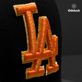 کلاه کپ بک فیت NEW ERA - LA DODGERS RUSTIC FALL PIERCING | جزئیات گلدوزی جلو