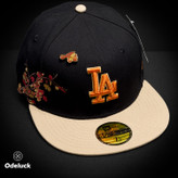 کلاه کپ بک فیت NEW ERA - LA DODGERS RUSTIC FALL PIERCING | نمای پرسپکتیو از بالا