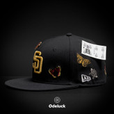 کلاه کپ بک فیت NEW ERA - SAN DIEGO PADRES FELT PIERCING | نمای چپ