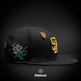 کلاه کپ بک فیت NEW ERA - SAN DIEGO PADRES FELT PIERCING | نمای راست