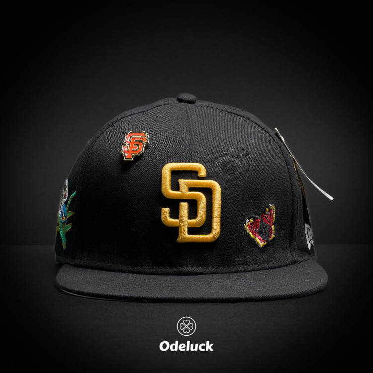 کلاه کپ بک فیت NEW ERA - SAN DIEGO PADRES FELT PIERCING | نمای روبرو