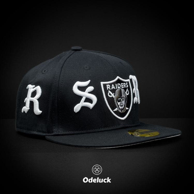کلاه کپ فیت بک مدل LAS VEGAS RAIDERS BXR از برند NEW ERA | نمای بغل راست